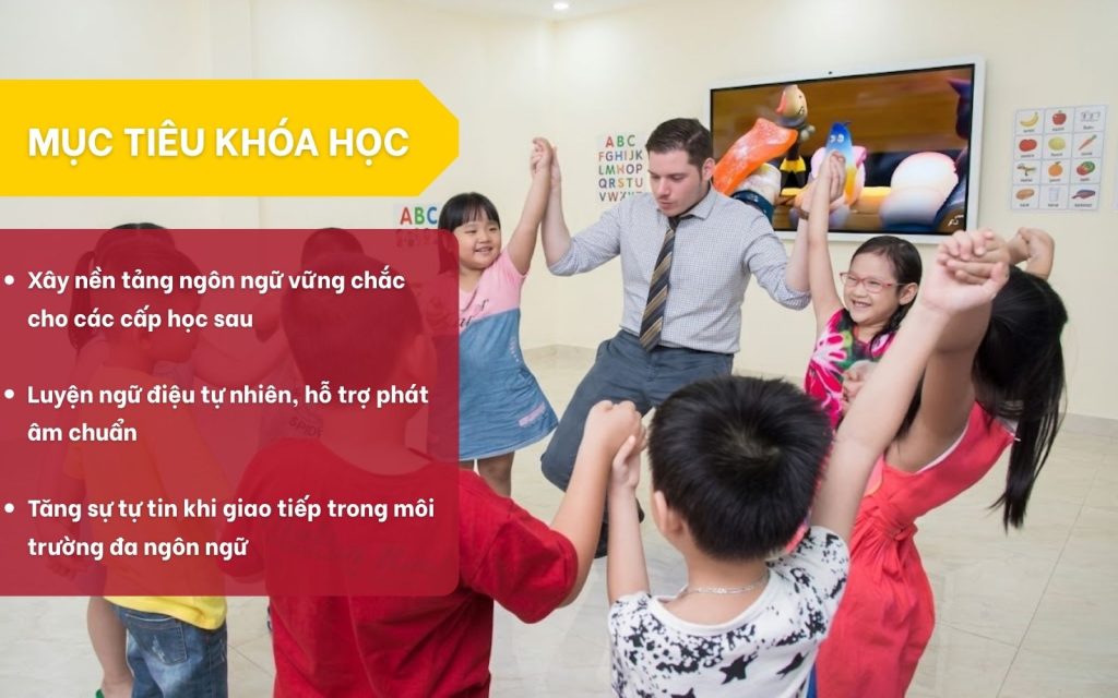 Xây nền tảng ngôn ngữ, phát âm chuẩn và hình thành phản xạ giao tiếp tự nhiên