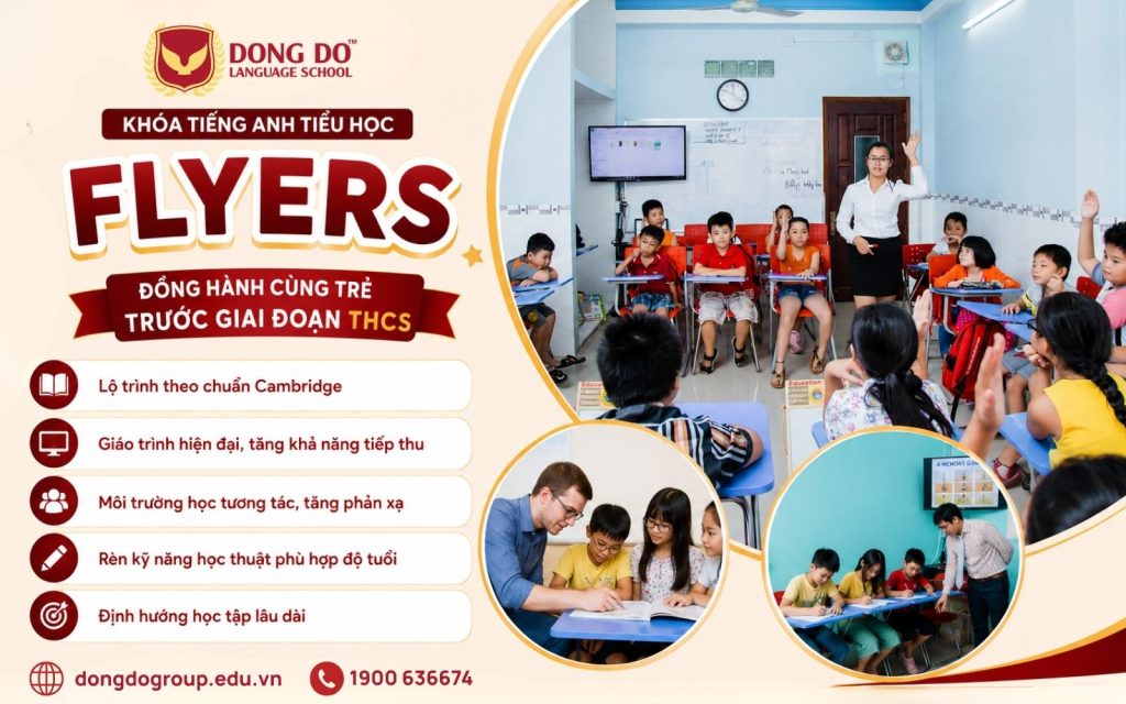 khóa học tiếng anh flyers