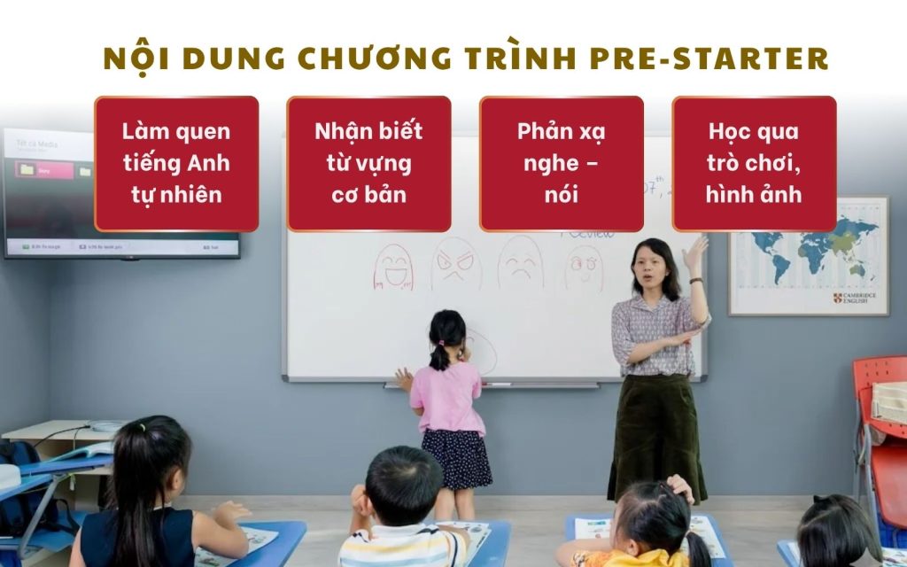 Trẻ học từ vựng, phát âm và phản xạ qua trò chơi và hoạt động tương tác