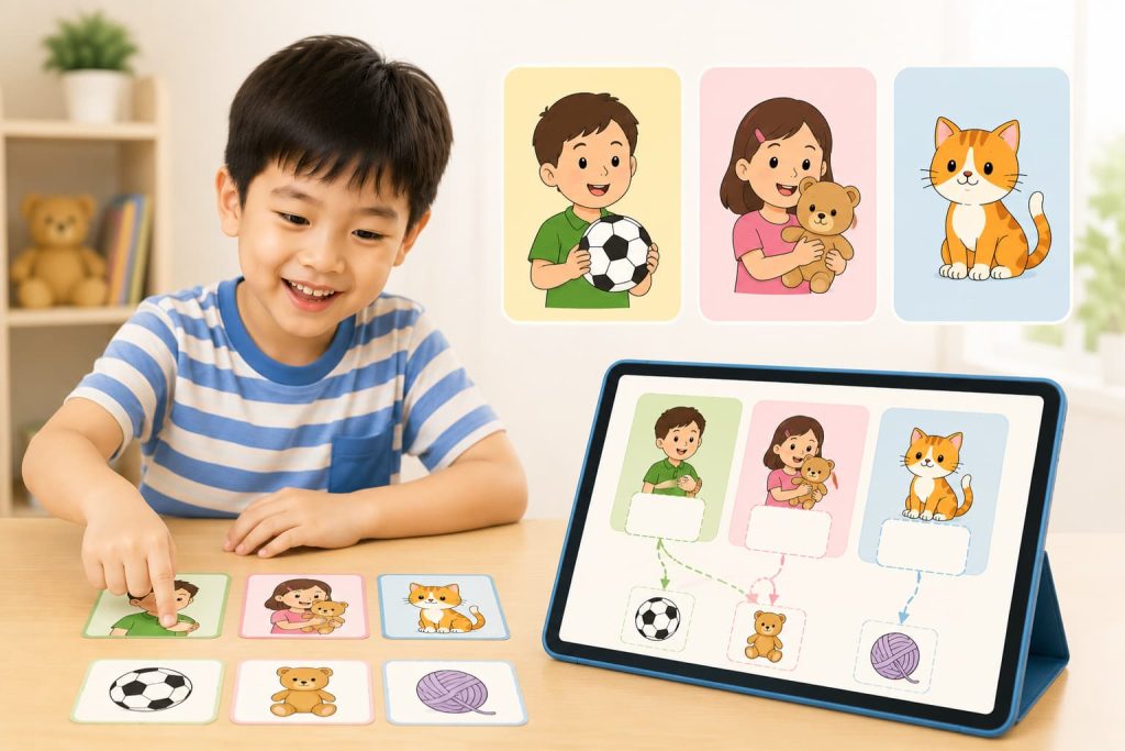 học ngữ pháp tiếng Anh lớp 1 qua trò chơi