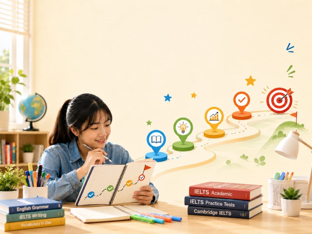 tài liệu học IELTS cho người mất gốc từ con số 0