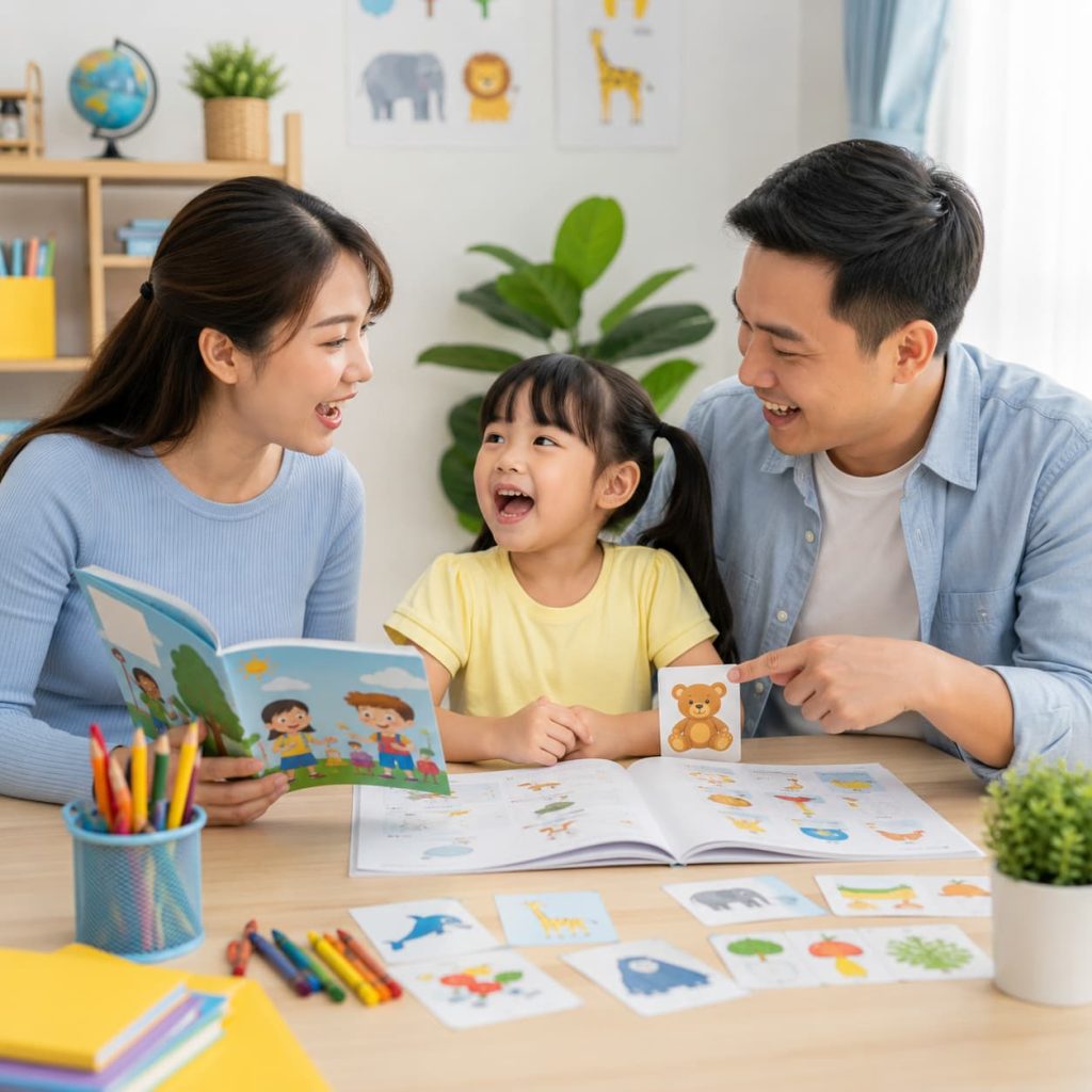 các bước giúp bé lớp 1 giới thiệu bản thân bằng tiếng Anh