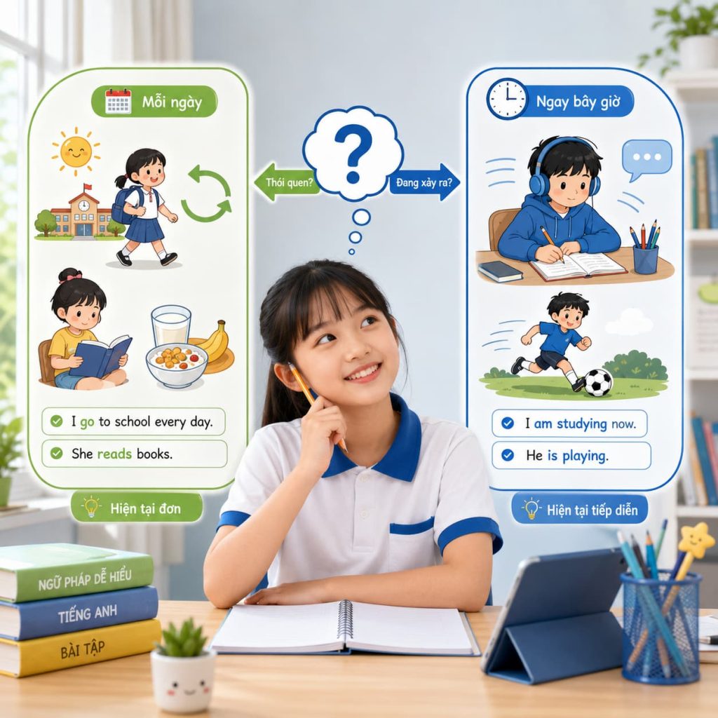 bài tập thì hiện tại tiếp diễn có đáp án