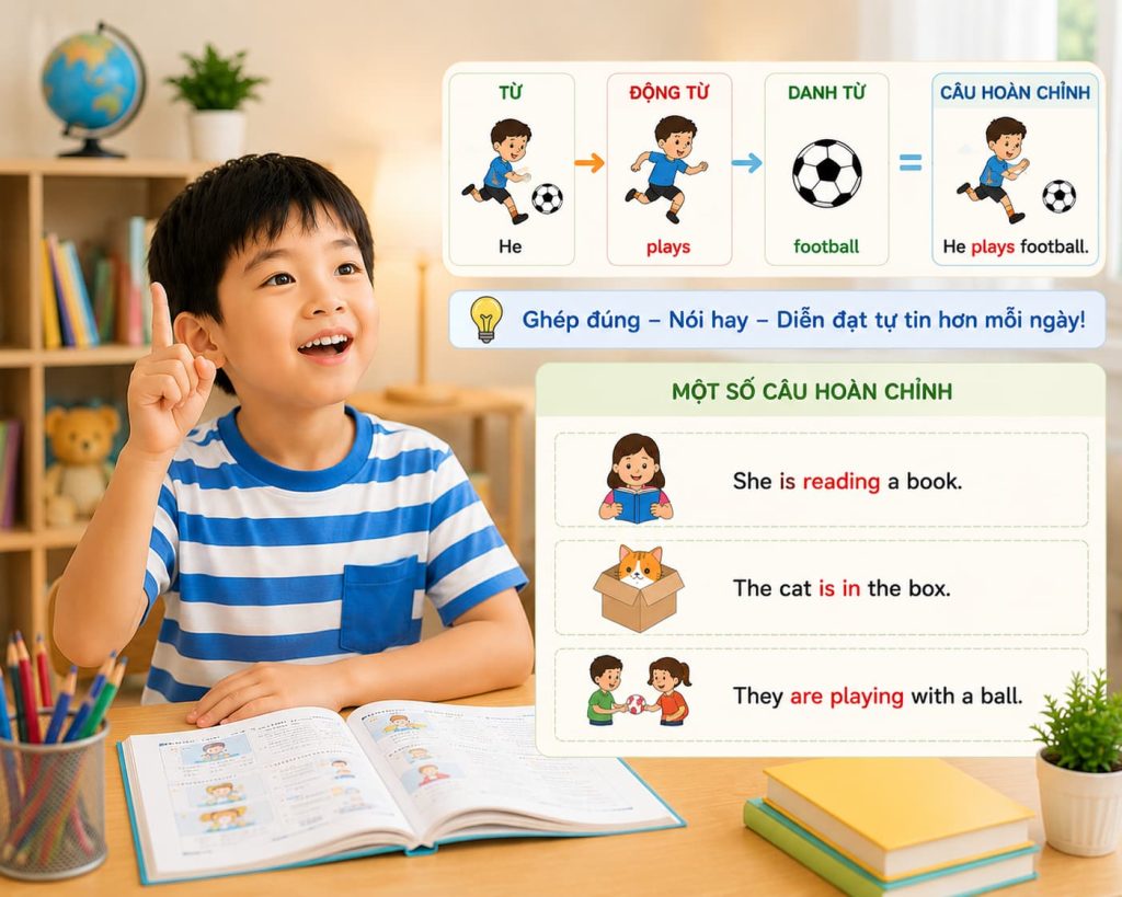 ngữ pháp tiếng Anh lớp 3 mở rộng nền tảng