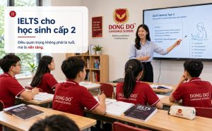 ielts cho học sinh cấp 2